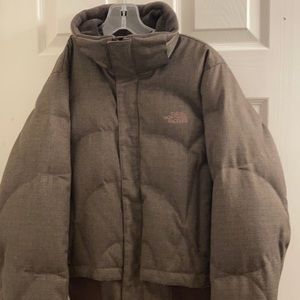 North face puffer coat